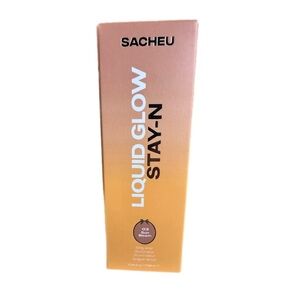 SACHEU Beauty Liquid Glow Stay-N Illuminator – 03 Sun Beam (Beige Gold)